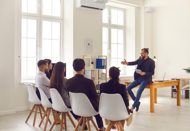 Capacitación certificada con branding